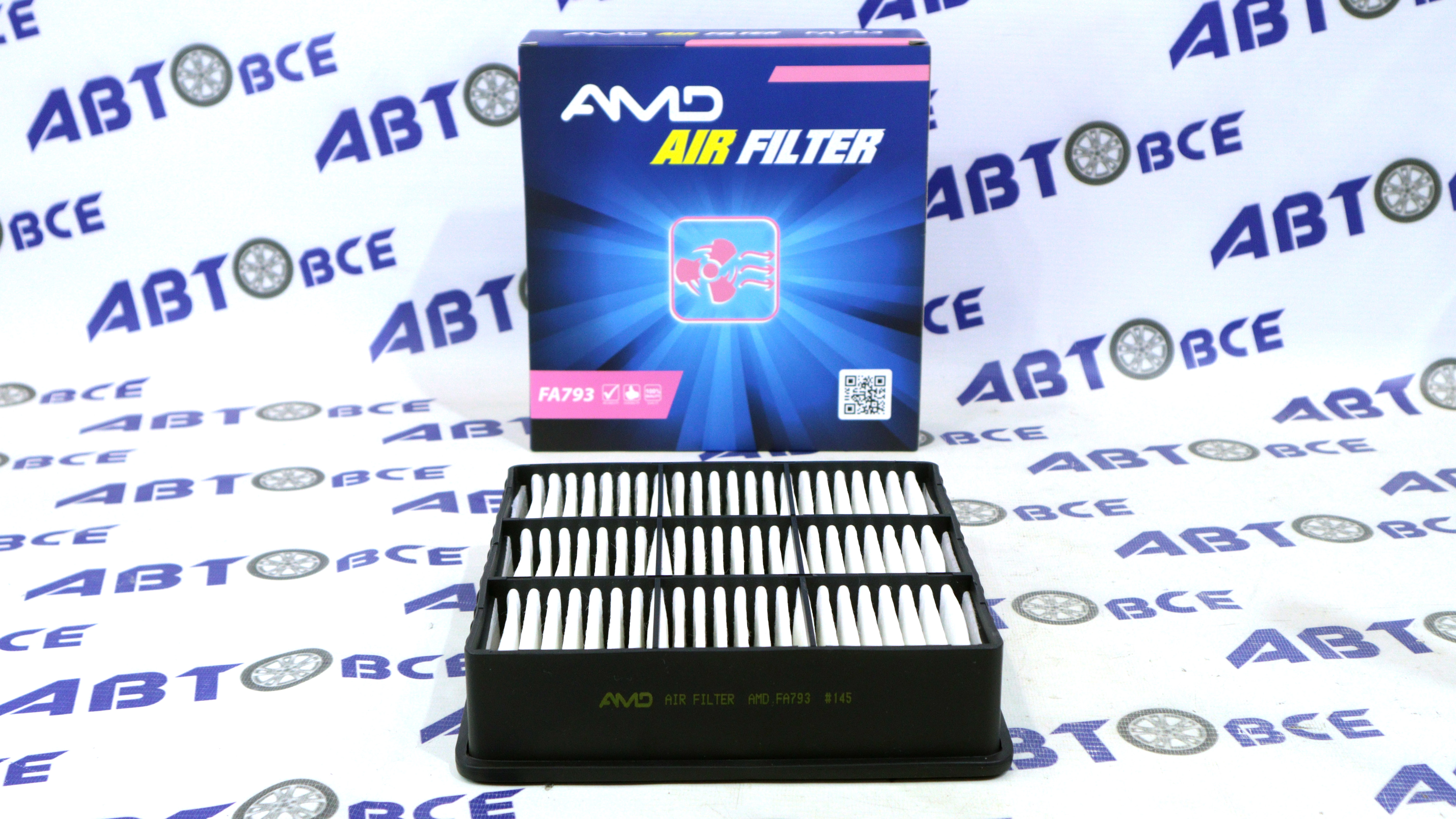Фильтр воздушный MITSUBISHI Airtrek.Lanser.6.7.Galant.6.Colt.5 (аналог AP175) AMD